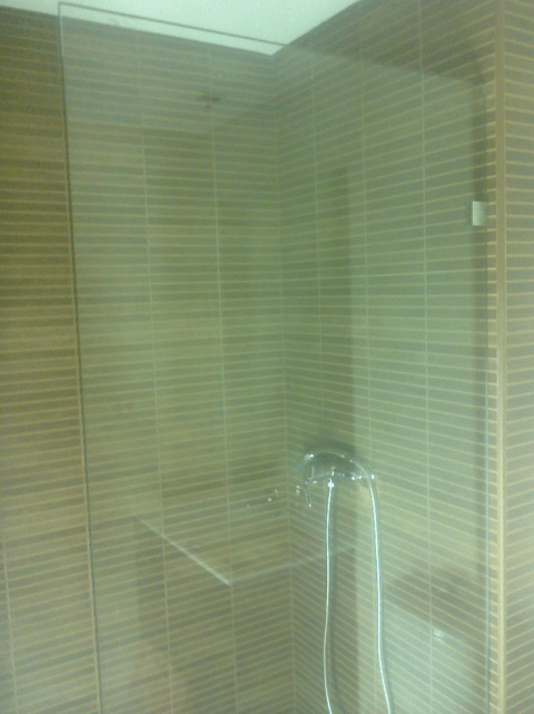 resguardo frontal de banheira duche vidro fixo temperado 2